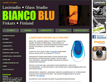 Tablet Screenshot of biancoblu.fi